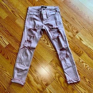 Capri low waisted flying monkey jeans